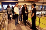 Visitors at the Inside Diamond open day