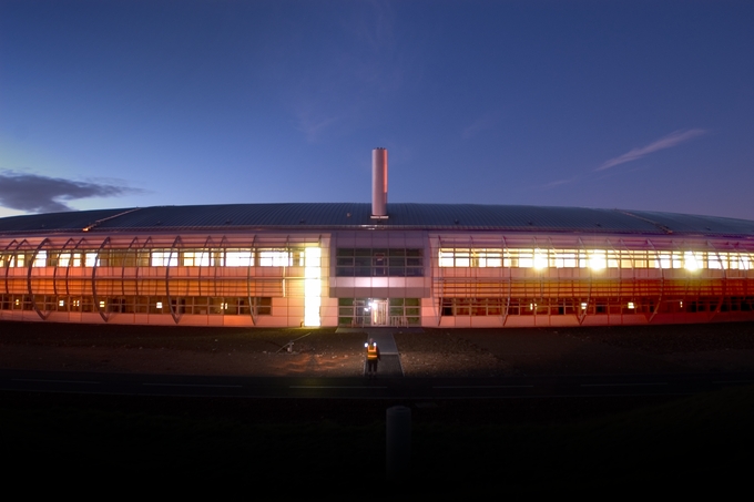 Diamond at dusk